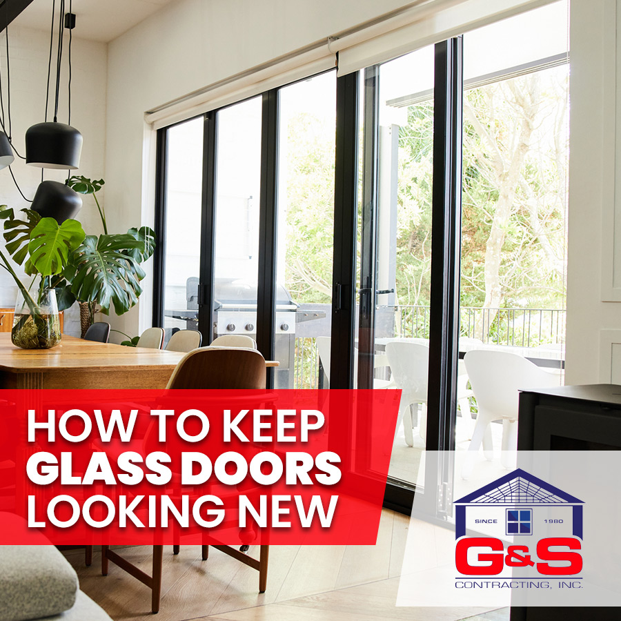 How to Keep Glass Doors Looking New