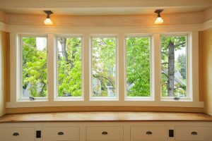 turning the area around your bay windows into a comfortable place